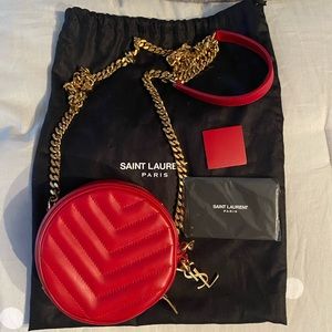 Authentic Saint Laurent purse - like new condition